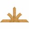 Ekena Millwork Richland Rough Sawn Timber Gable Bracket, Western Red Cedar, 60"W x 32"H x 2"D x 6"F, 13/12 Pitch GBW060X32X0206RIC00RWR - alternate 1